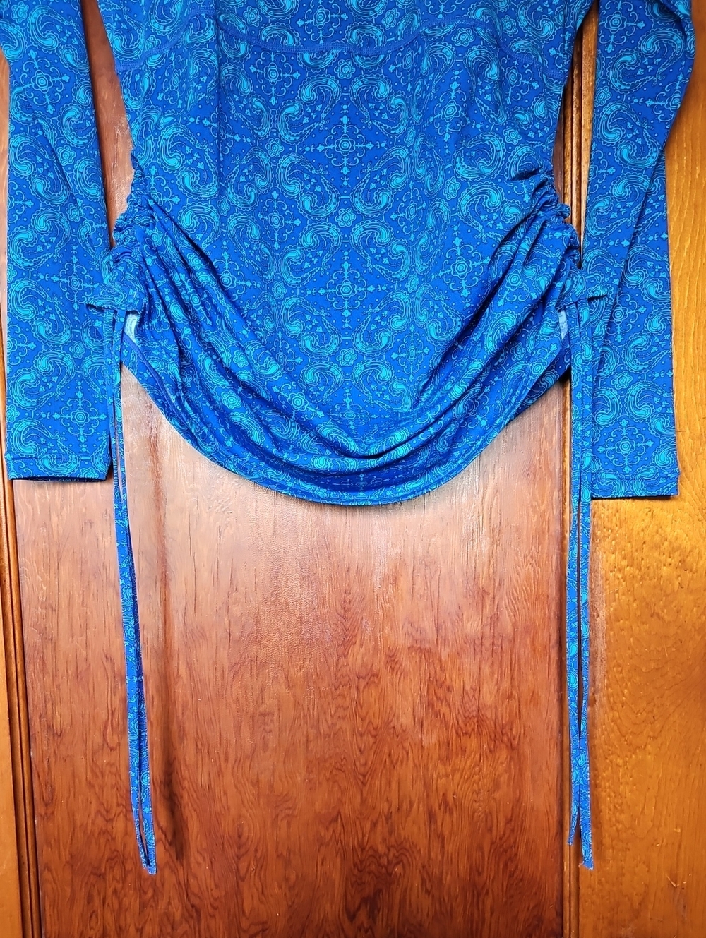 Coolibar UPF 50+/UV Swim Dress, Skirt, Tunic w/Sleeves Blue Small  NWOT - Picture 14 of 16